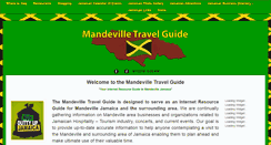 Desktop Screenshot of mandevilletravelguide.com
